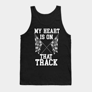 My Heart Is On That Track Tank Top